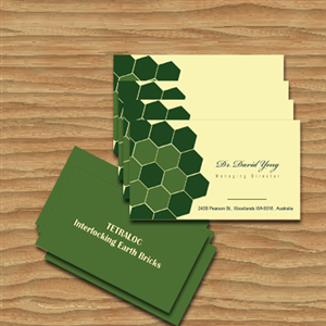 Design de Carte de Visite par ibrahem pour TETRALOC | Design #6279224