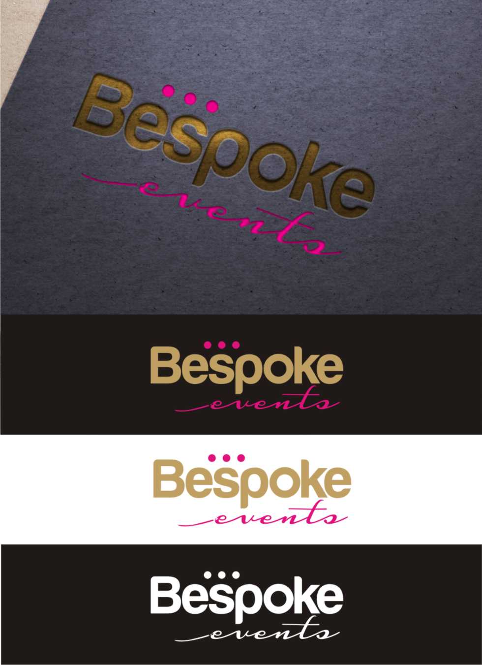Logo Design by joshgraph for Bespoke Events Ltd | Design #6352043