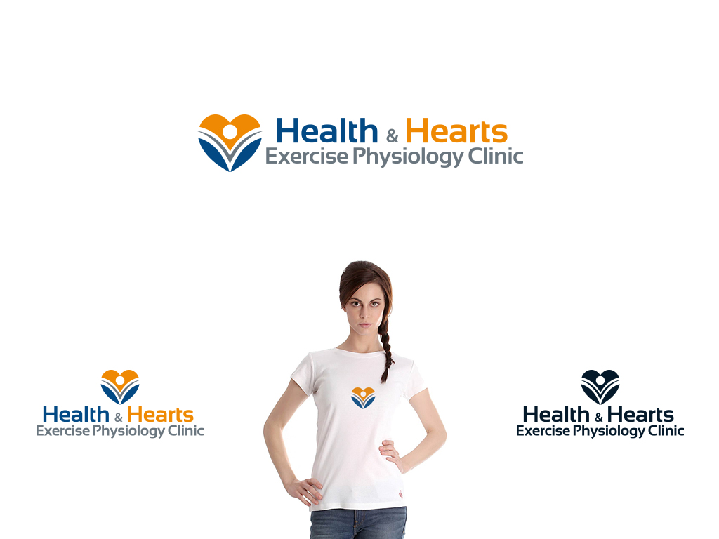 Logo Design by damakyjr for Health and Hearts Exercise Physiology Clinic | Design #1700445