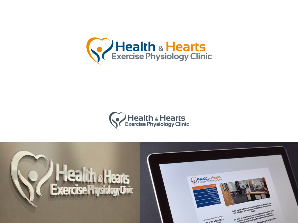Logo Design by damakyjr for Health and Hearts Exercise Physiology Clinic | Design: #1700544
