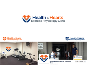 Logo Design by damakyjr for Health and Hearts Exercise Physiology Clinic | Design: #1700616
