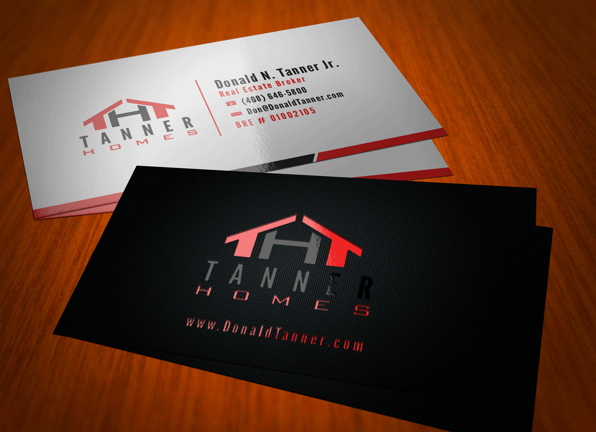 Business Card Design by Riz' for TANNER Homes | Design #6286415