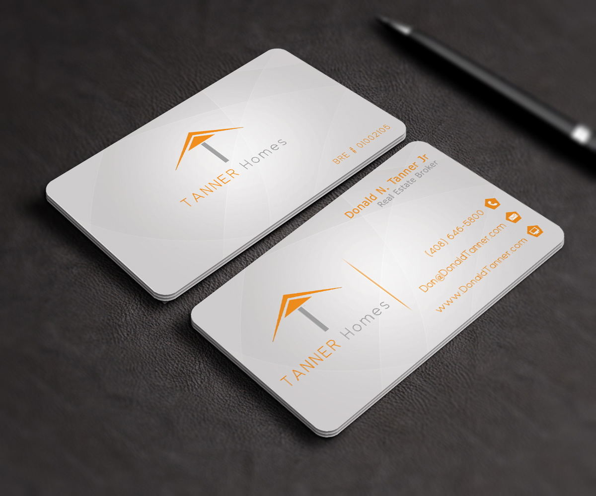Business Card Design by Stream Graphics for TANNER Homes | Design #6357496