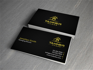 Business Card Design by Creations Box 2015 for TANNER Homes | Design: #6298734