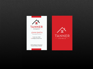 Business Card Design by Creations Box 2015 for TANNER Homes | Design: #6298742