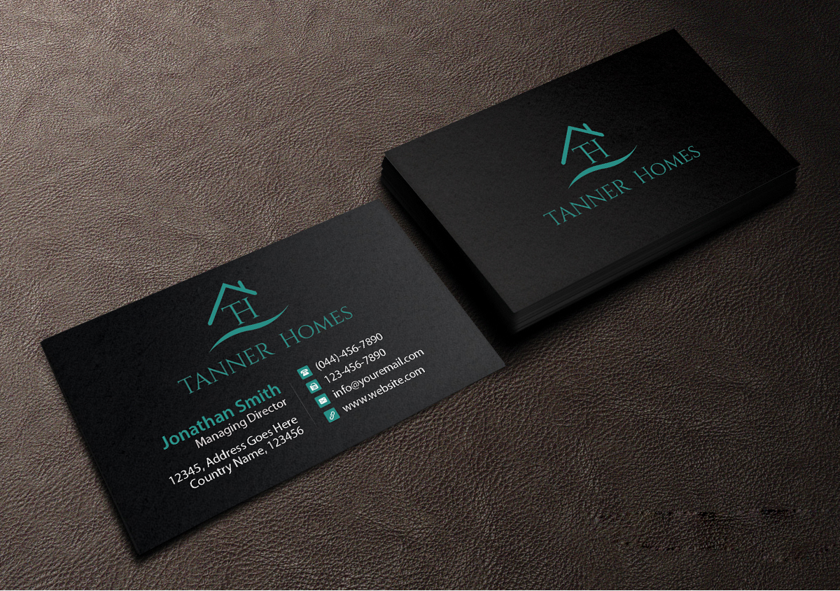 Business Card Design by Creations Box 2015 for TANNER Homes | Design #6298748
