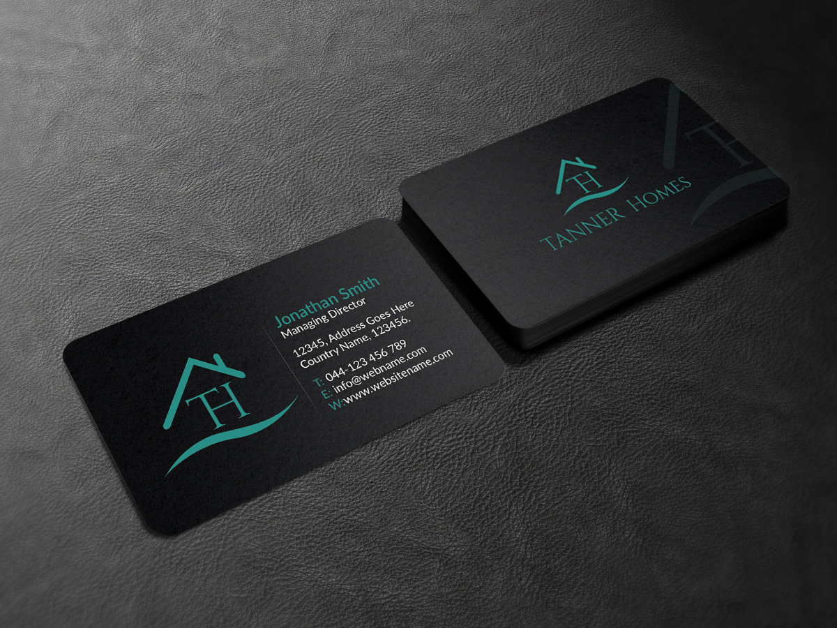 Business Card Design by Creations Box 2015 for TANNER Homes | Design #6298750