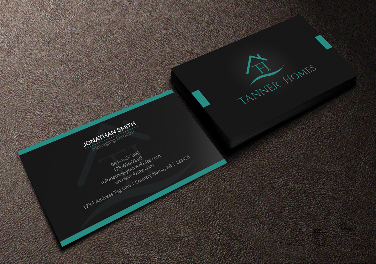Business Card Design by Creations Box 2015 for TANNER Homes | Design #6298756