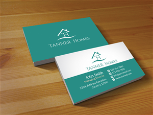 Business Card Design by Creations Box 2015 for TANNER Homes | Design: #6298758
