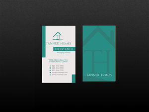 Business Card Design by Creations Box 2015 for TANNER Homes | Design: #6298759