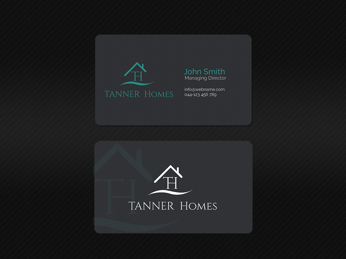 Business Card Design by Creations Box 2015 for TANNER Homes | Design #6298763