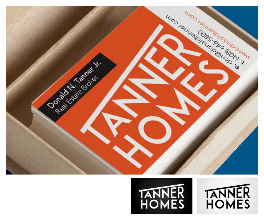 Business Card Design by Phoenix Dragon for TANNER Homes | Design #6359307