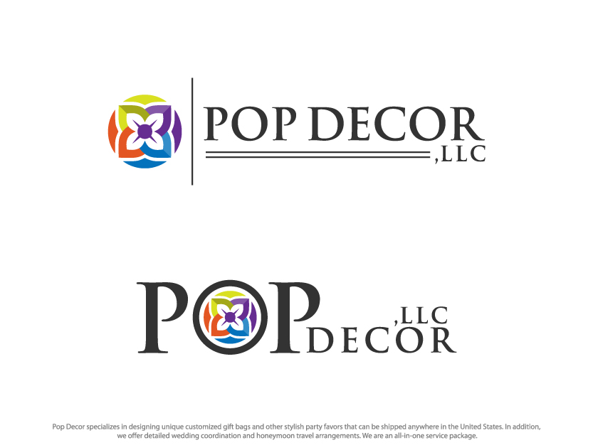 Logo Design by DesignVault for Pop Decor, LLC | Design #6286760
