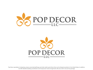 Logo Design by DesignVault for Pop Decor, LLC | Design: #6286762