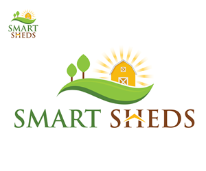 Logo for shed company called "smart sheds"