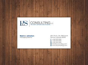 Business Card Design by Stylez Designz for this project | Design: #6316287