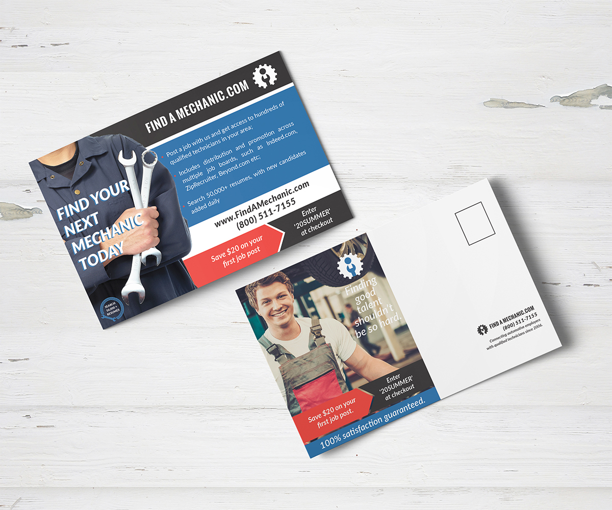 Postcard Design by Owtee-TheDreamer. for this project | Design #6417488