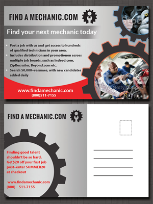 Postcard Design by ESolz Technologies