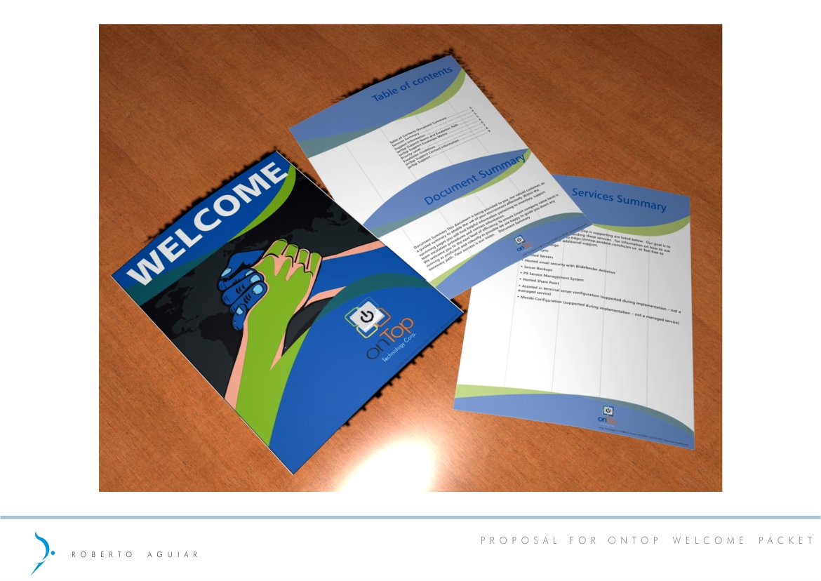 Print Design by RAguiar for onTop Technology | Design #6431335