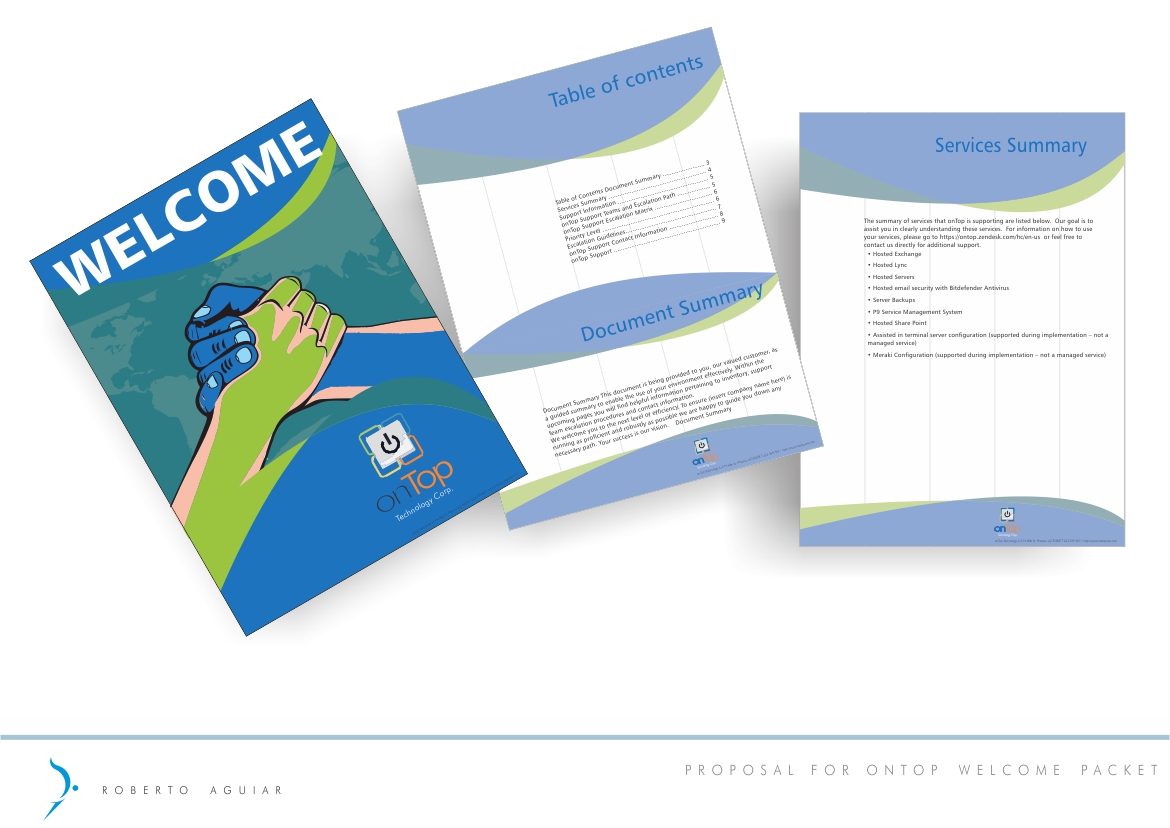 Print Design by RAguiar for onTop Technology | Design #6431341