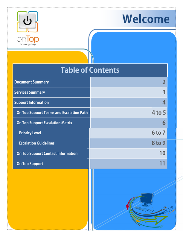 Print Design by SunNet Designs Inc. for onTop Technology | Design #6412093
