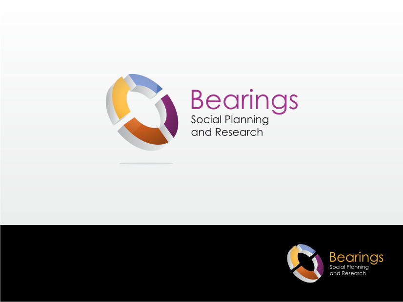 Logo Design by Atvento Graphics for Bearings Social Planning and Research | Design #1702304