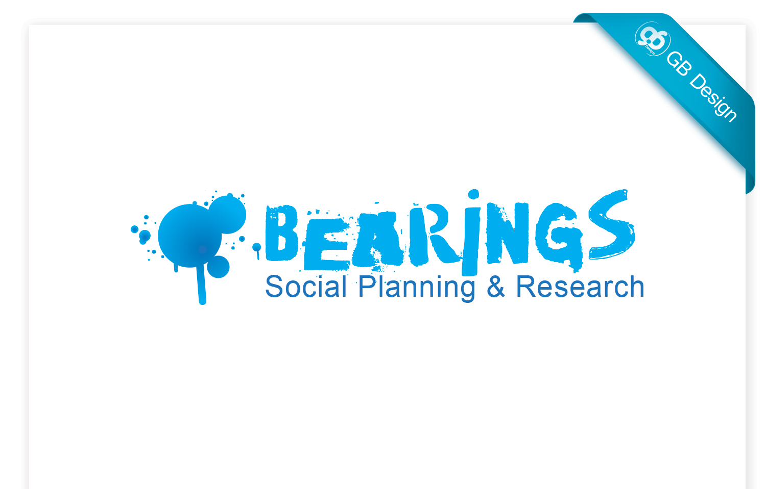 Diseño de Logo por Gb designs para Bearings Social Planning and Research | Diseño #1685313