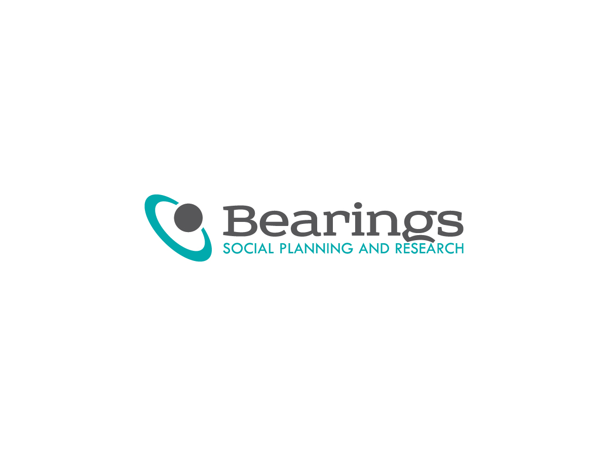 Diseño de Logo por MIM design para Bearings Social Planning and Research | Diseño #1685939