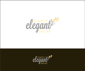 Logo-Design von Rookie Design für Simply Elegant Dallas | Design #6329562