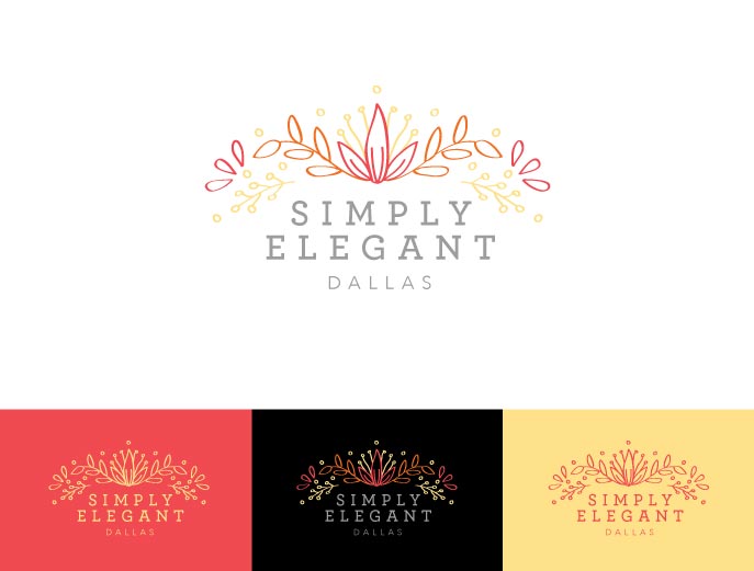 Logo Design by wonderland for Simply Elegant Dallas | Design #6288651