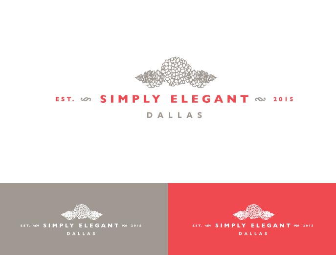Logo Design by wonderland for Simply Elegant Dallas | Design #6288686