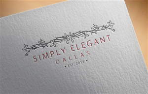 Logo Design by wonderland for Simply Elegant Dallas | Design: #6304892