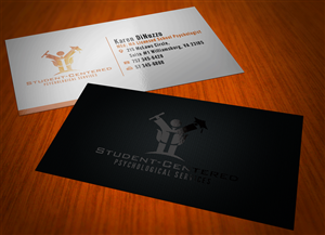Licensed School Psychologist Business Card Design  (may be single or double sided) | Business Card Design by Riz'