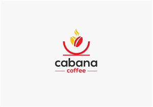 Cabana Coffee. If possible would like to use the C's from Cabana Coffee in the logo in a way that people will instantly be able to recognize one without the other. Possible interlocking...  | Diseño de Logo por ideaz2050