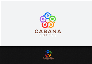 Cabana Coffee. If possible would like to use the C's from Cabana Coffee in the logo in a way that people will instantly be able to recognize one without the other. Possible interlocking...  | Diseño de Logo por jaime.sp