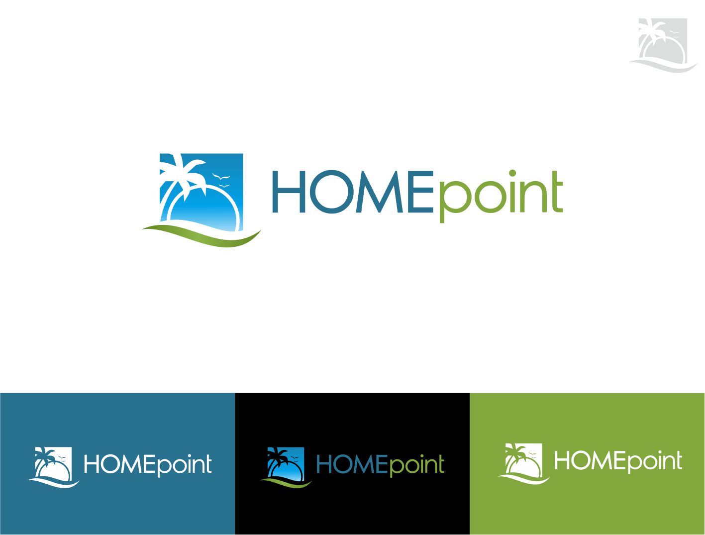Logo Design by triasmoro for HOMEpoint | Design #6357427