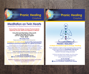 Flyer Design for a Mediation (Mediation on Twin Hearts) | Flyer Design by see why