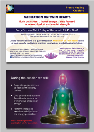 Flyer Design by SarahQ for this project | Design: #6344929