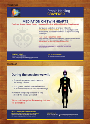 Flyer Design by Artcher for this project | Design: #6341816