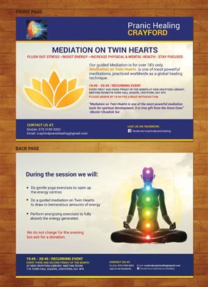 Flyer Design by Artcher for this project | Design: #6350650