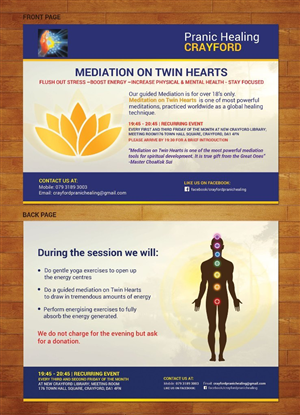 Flyer Design by Artcher for this project | Design: #6350655