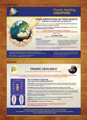 Flyer Design by Artcher for this project | Design: #6457411