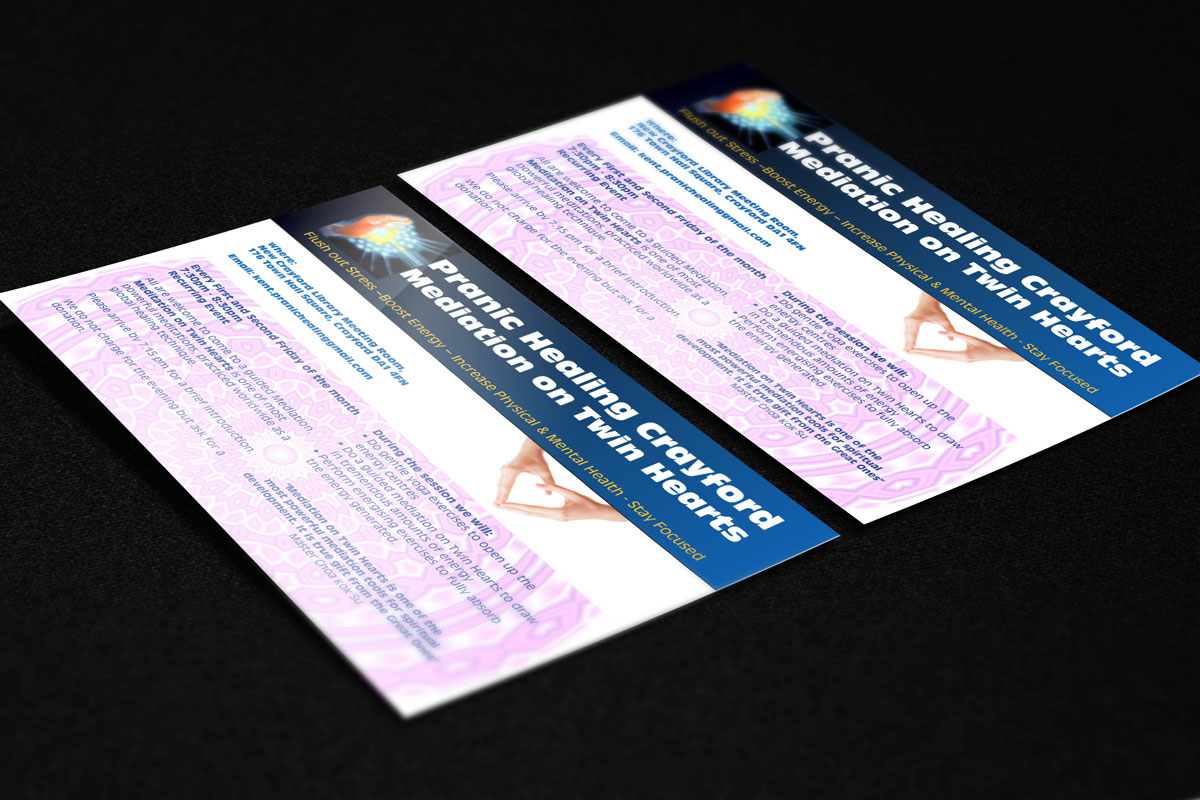 Flyer Design by Jo Hooper for this project | Design #6330941