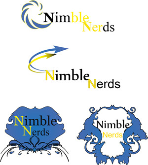 Logo Design by designer45 for Nimble Nerds | Design #1760036