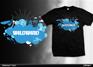 WILDWIND SAILING HOLIDAYS T-shirt Design Project | T-Shirt-Design von gekgrfx