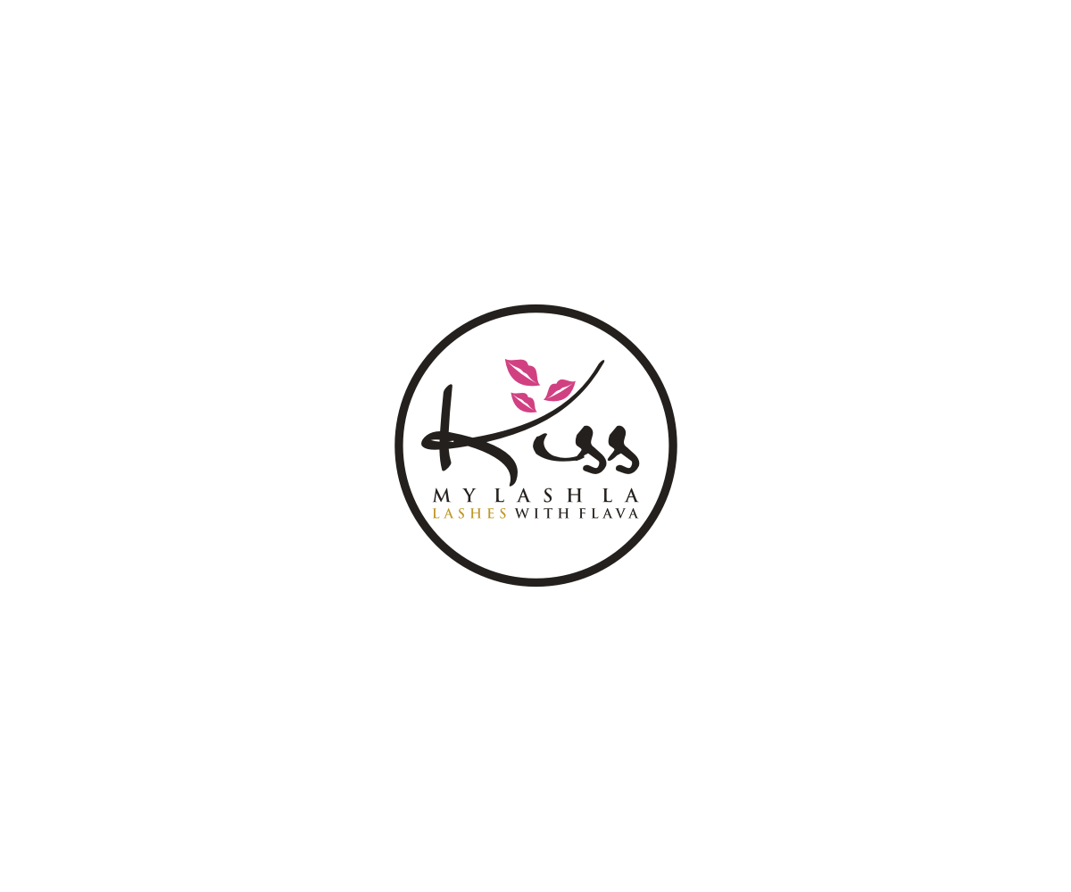 Logo Design by MensTrims for Kiss My Lash LA | Design: #6438928