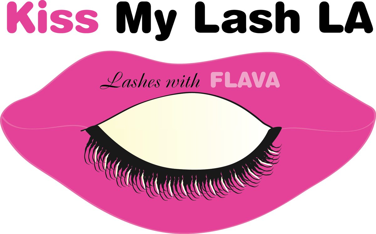 Logo Design by Despina for Kiss My Lash LA | Design #6297587