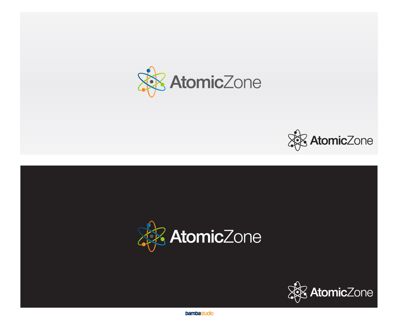 Logo Design by bambastudio for Atomic Zone | Design #6284966