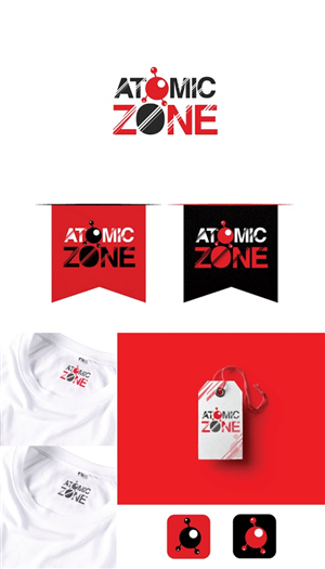 Logo Design by riddhiseta1984 for Atomic Zone | Design: #6387753