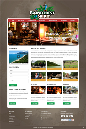 Web Design par pb pour ce projet | Design : #6289740
